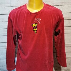 Disney Winnie The Pooh Stars Graphic Cotton Large